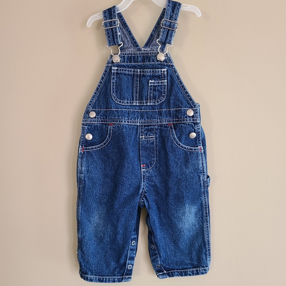 Baby Gap denim overalls